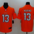 men's & youth Football Dolphins Uniform #13 Dan Marino Jerseys Orange Retired Player Limited Shirts