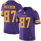 men's & youth Football Vikings Uniform #87 T.J. Hockenson Jerseys Alternate Purple Limited Shirts