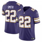 men's & youth Football Vikings Uniform #22 Harrison Smith Jerseys Purple Classic F.U.S.E. Shirts