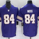 men's & youth Football Vikings Uniform #84 Randy Moss Jerseys Purple Classic 2023 F.U.S.E. Shirts