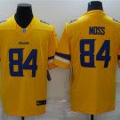 men's & youth Football Vikings Uniform #84 Randy Moss Jerseys Gold Inverted Legend Limited Shirts