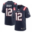 men's & youth Football Patriots Uniform #12 Tom Brady Jersey Navy Retired Player Game Limited Shirts