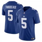 men's & youth Football NY Giants Uniform #5 Kayvon Thibodeaux Jerseys Royal F.U.S.E. Limited Shirts