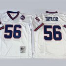 men's & youth Football NY Giants Uniform #56 Lawrence Taylor Jersey Vintage White Throwback Shirts