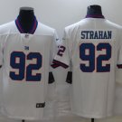men's & youth Football NY Giants Uniform #92 Michael Strahan Jerseys White Retired Limited Shirts