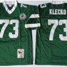 men's & youth Football NY Jets Uniform #73 Joe Klecko Jersey Vintage Green Throwback Mesh Shirts