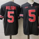 men's & youth Football Ohio Buckeyes Uniform #5 Garrett Wilson Jerseys College Black Limited Shirts