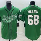 men's & youth Football Eagles Uniform #68 Jordan Mailata Jerseys Green Baseball CoolBase Shirts