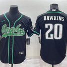 men's & youth Football Eagles Uniform #20 Brian Dawkins Jerseys Black Baseball CoolBase Shirts