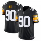 men's & youth Football Steelers Uniform #90 T.J. Watt Jerseys Black 2023 F.U.S.E. Limited Shirts
