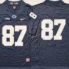 men's & youth Football Nittany Lions #87 Pat Freiermuth Jerseys Navy College Game Limited Shirts