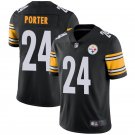 men's & youth Football Steelers Uniform #24 Joey Porter Jr. Jerseys Black 2023 Draft Limited Shirts