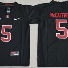 men's & youth Football Cardinal Uniform #5 Christian McCaffrey Jerseys Black College Limited Shirts