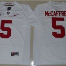 men's & youth Football Cardinal Uniform #5 Christian McCaffrey Jerseys White College Limited Shirts