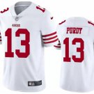 men's & youth Football 49ers Uniform #13 Brock Purdy Jerseys White Player Game Limited Shirts