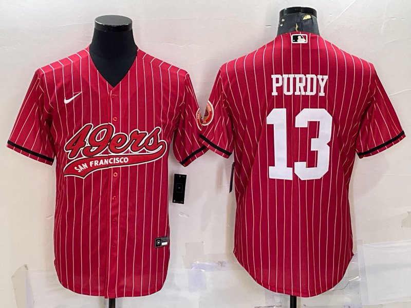 San Francisco 49ers #13 Brock Purdy White Stitched Game Jersey in 2023