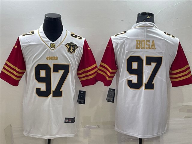 white bosa jersey