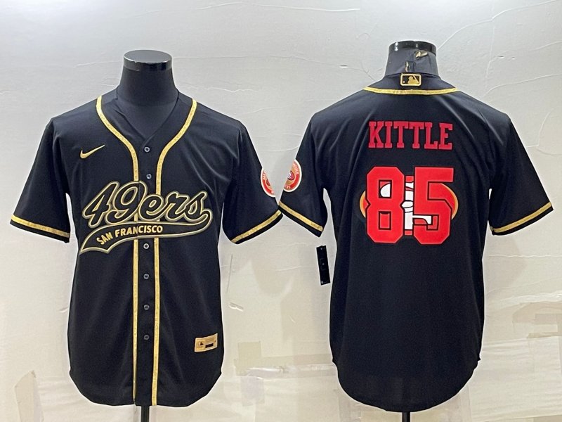 Outerstuff George Kittle San Francisco 49ers #85 Youth Name & Number Jersey Shirt, Youth Large