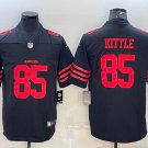 men's & youth Football 49ers Uniform #85 George Kittle Jerseys Black Player Game Limited Shirts