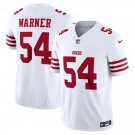 men's & youth Football 49ers Uniform #54 Fred Warner Jerseys White 2023 F.U.S.E. Limited Shirts