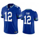 men's & youth Football Seahawks Uniform 12th Fan Jerseys Royal 2023 F.U.S.E. Limited Shirts
