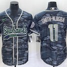 men's & youth Football Seahawks Uniform #11 Jaxon Smith-Njigba Jerseys Camo Baseball CoolBase Shirts