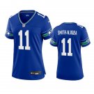 Women's Football Seahawks Uniform #11 Jaxon Smith-Njigba Jerseys Royal 2023 Limited ladys Shirts