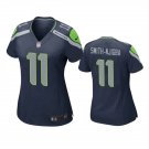 Women's Football Seahawks Uniform #11 Jaxon Smith-Njigba Jerseys Navy 2023 Limited ladys Shirts