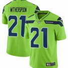 men's & youth Football Seahawks Uniform #21 Devon Witherspoon Jerseys Green Game Limited Shirts
