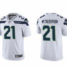 men's & youth Football Seahawks Uniform #21 Devon Witherspoon Jerseys White Game Limited Shirts