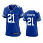Women's Football Seahawks Uniform #21 Devon Witherspoon Jerseys Royal 2023 Limited ladys Shirts
