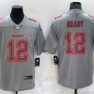 men's & youth Football Buccaneers Uniform #12 Tom Brady Jerseys Gray Atmosphere Fashion Shirts