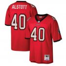 men's & youth Football Buccaneers Uniform #40 Mike Alstott Jersey Vintage Red Throwback Mesh Shirts