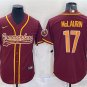 men's & youth Football Commanders Uniform #17 Terry McLaurin Jerseys Burgundy Baseball Cool Shirts