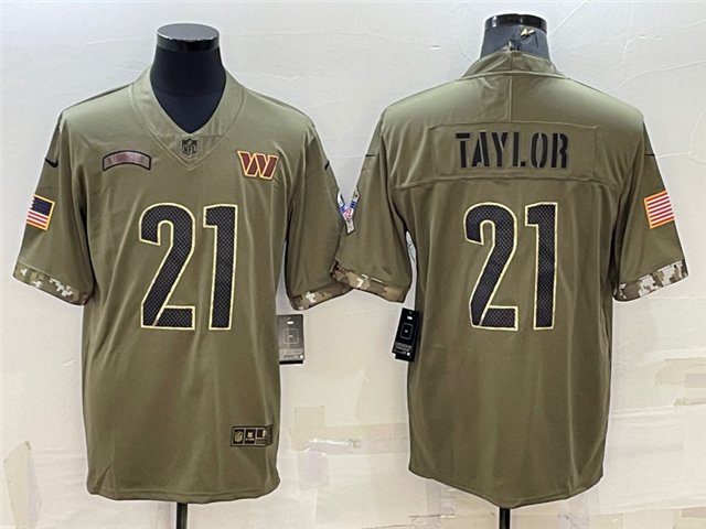 men's & youth Football Commanders Uniform #21 Sean Taylor