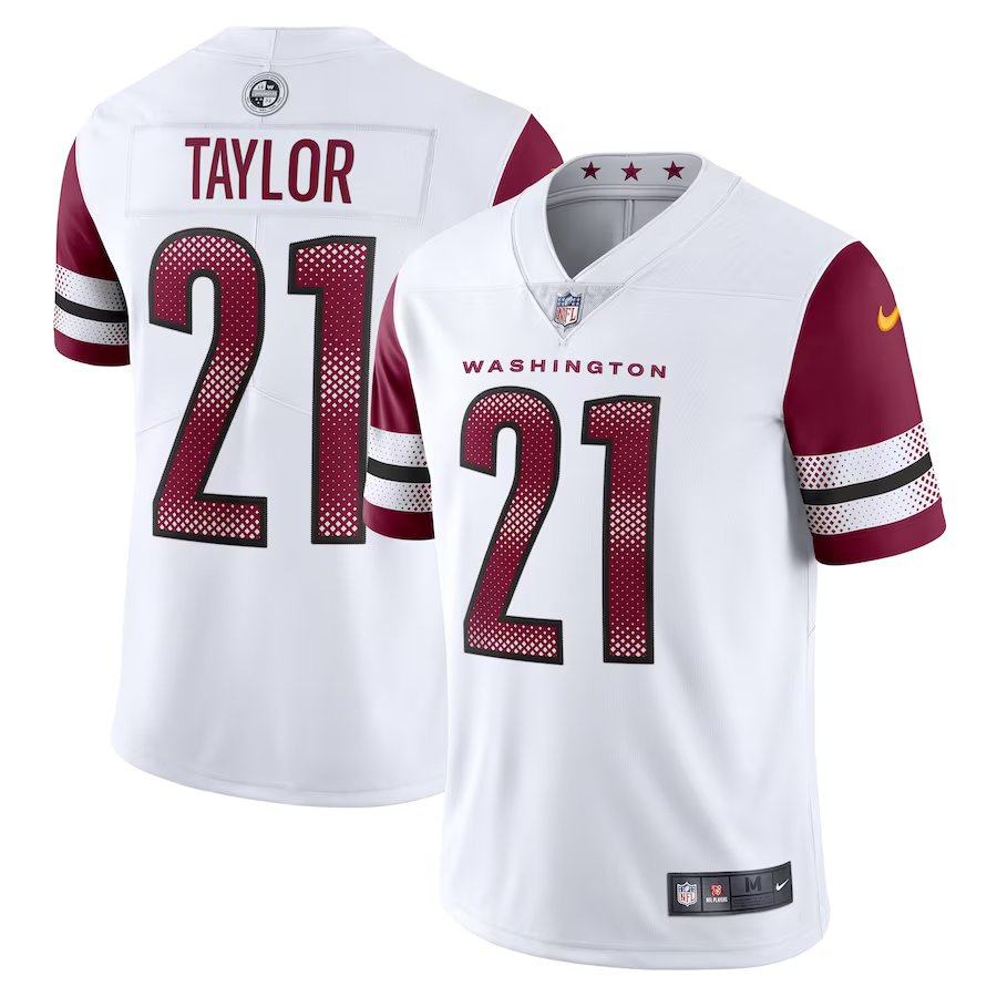 : Sean Taylor Jersey #21 Custom Stitched Burgundy