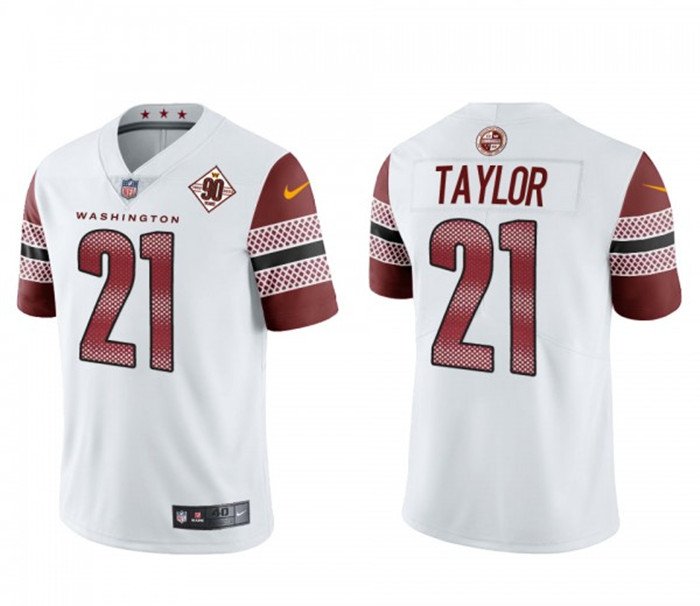 Sean Taylor Jersey #21 Custom Stitched White Football Various