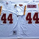 men's & youth Football Redskins Uniform #44 John Riggins Jerseys Vintage White Throwback Mesh Shirts