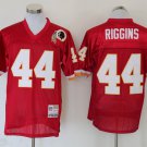 men's & youth Football Redskins Uniform #44 John Riggins Jerseys Vintage Red Throwback Mesh Shirts