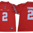 men's & youth Football Ohio Buckeyes Uniform #2 Chase Young Jerseys Red College Limited Shirts