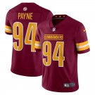 men's & youth Football Commanders Uniform #94 Da'Ron Payne Jerseys Burgundy Game Limited Shirts