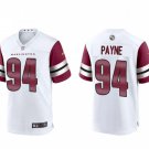 men's & youth Football Commanders Uniform #94 Da'Ron Payne Jerseys White Game Limited Shirts