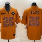 men's Football Activewear Cowboys Uniform #26 DaRon Bland Jerseys 2023 Brown Salute Service Shirts