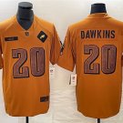 men's Football Activewear Eagles Uniform #20 Brian Dawkins Jerseys 2023 Brown Salute Service Shirts