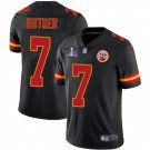 men's & kids Activewear Football Uniform #7 Harrison Butker Jersey Black 2024 Super Bowl LVIII Shirt