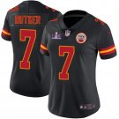 women's Activewear Football Uniform #7 Harrison Butker Jerseys Black 2024 Super Bowl LVIII Shirt