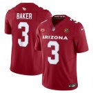 men's & kids Football Uniform #3 Budda Baker Jerseys Cardinal F.U.S.E. C & John Madden Patch Shirt