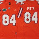 men's & youth Activewear Football Uniform #84 Kyle Pitts Jerseys Orange FL Gators College Shirt