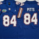 men's & youth Activewear Football Uniform #84 Kyle Pitts Jerseys Blue FL Gators College Shirt