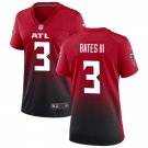 women's Activewear Football Uniform #3 Jessie Bates III Jerseys 2024 Red F.U.S.E. Limited Lady Shirt